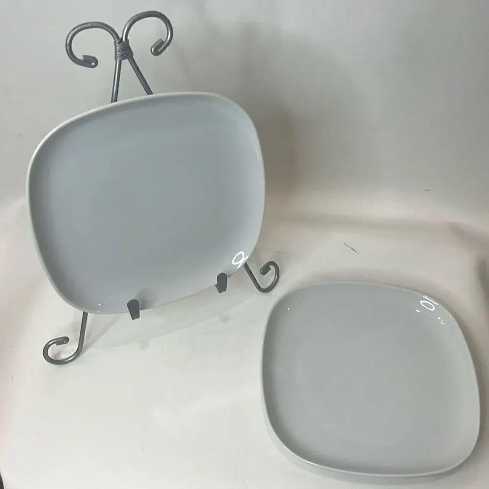 IKEA Of Sweden Side Plates Salad Dessert 7 Inches Square Set Of 2 Turkey 13286